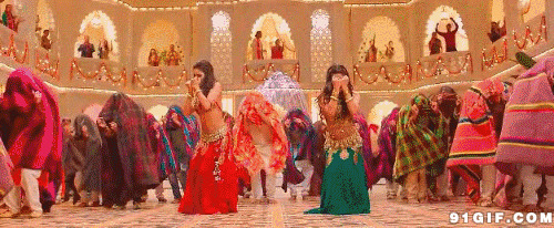 回族少女跳舞图片:跳舞,印度
