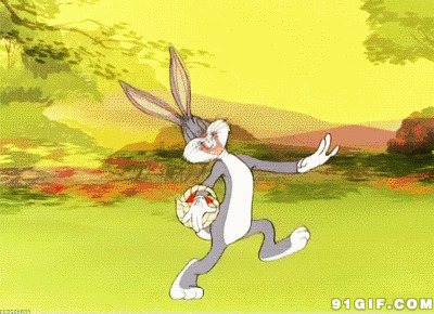 欢天喜地兔八哥卡通图片:兔八哥,兔子