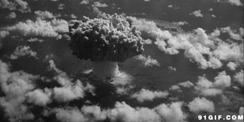 氢弹爆炸蘑菇云图片