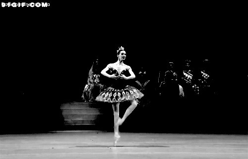 芭蕾独舞动态图片