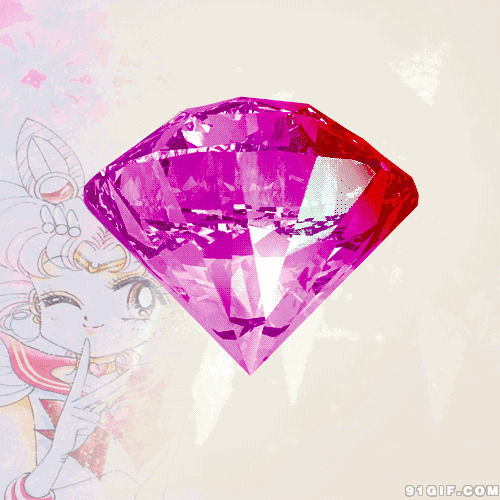 钻石动态图片:钻石,闪亮,唯美