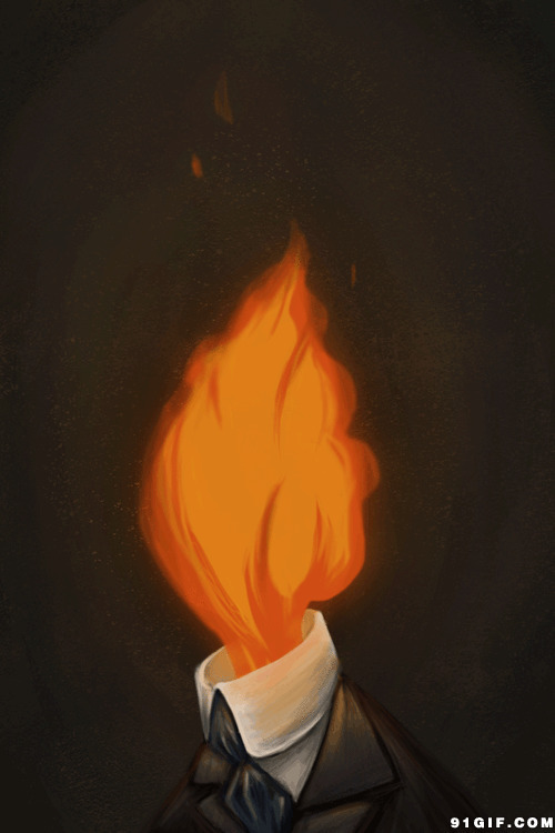 红色火焰动漫图片:火焰,火焰