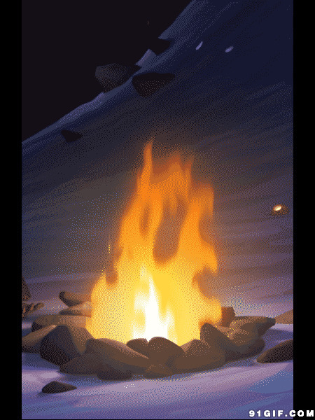 火焰燃烧卡通动态图片