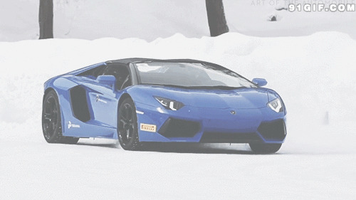 蓝色超酷跑车图片:跑车,豪车