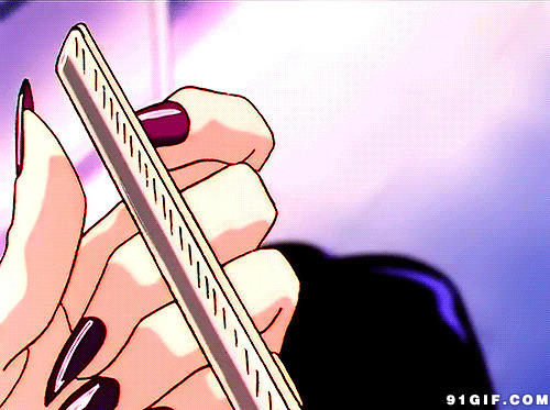 剪指甲的卡通图片:指甲,剪指甲