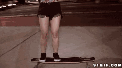滑板高难度技巧动态图片:技巧,溜滑板