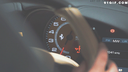 仪表盘转速表图片:速度,仪表盘,汽车,法拉利