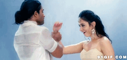 印度情调歌舞动态图:跳舞,情歌