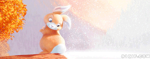 可爱小兔子动漫图片:兔子,翘屁股