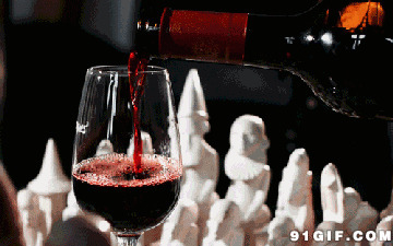 酒杯倒红酒gif图片:红酒,酒杯
