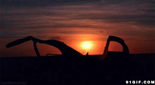 红太阳升起gif图片:日出