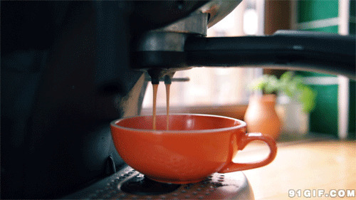 自动冲奶茶动态图片:奶茶