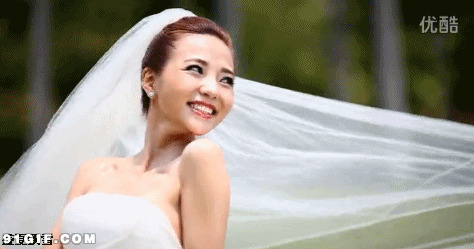 美丽新娘子婚纱摄影图片