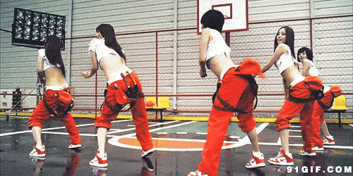 韩国女团扭臀跳舞图片