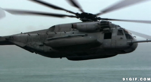 武装直升飞机gif图片:直升机