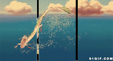蛟龙出海兴风作浪动画图片
