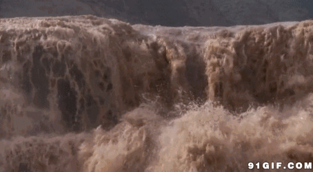 壮观壶口瀑布图片:风景,瀑布,汹涌