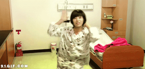 医院女病人起床跳舞图片:病人,跳舞