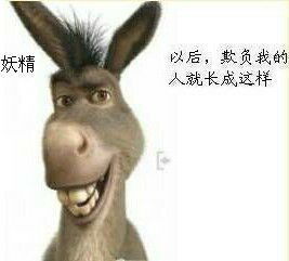 以后欺负我的人就长成这样表情图片
