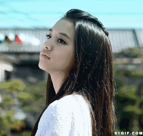 美女侧脸颜值高图片:脸蛋,长发