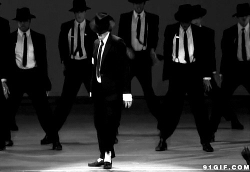 迈克杰克逊经典跳舞动态图