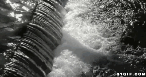 白花花江水流淌图片:河水,流动,水流