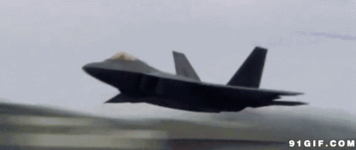战斗飞机起飞动态图:飞机,轰炸机
