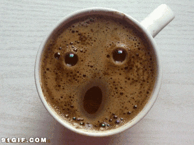有表情的咖啡泡泡动态图:表情,泡泡,咖啡