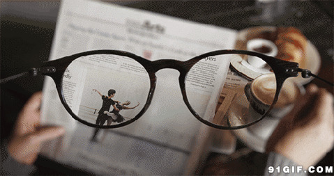 眼镜里的清晰影像动态图:眼镜,清晰