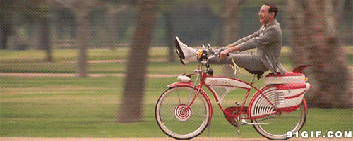 快乐大叔搞笑骑车动态图:骑车,搞笑,自行车