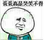 爸爸真是苦笑不得表情图片