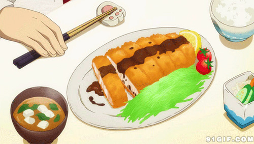 一双筷子卡通图片:筷子,美食