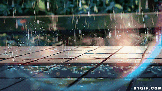 雨水卡通图片:雨水,下雨