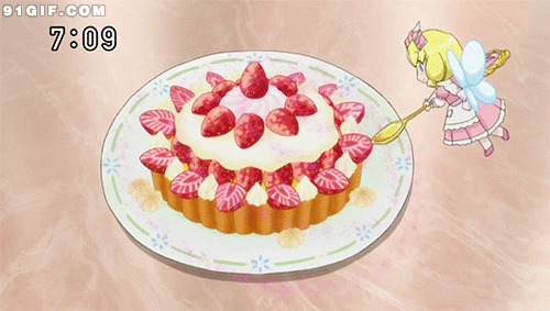 草莓蛋糕卡通图片:草莓,蛋糕,生日蛋糕