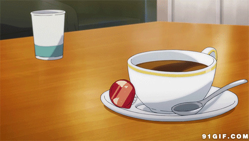 一杯咖啡卡通图片:咖啡,杯子