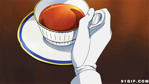 杯子卡通图片大全:杯子,喝茶