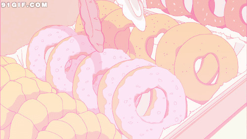 卡通甜甜圈图片:甜圈,点心,美食