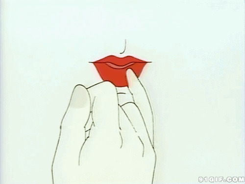 动漫人物嘴唇图片:嘴唇,红唇