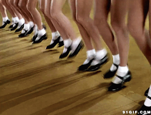 踢踏舞的基本步动态图片