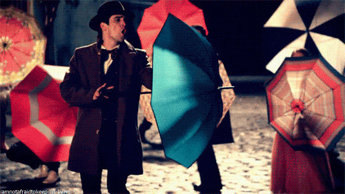 雨伞的动态图:雨伞,跳舞