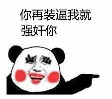 你在装逼我就强奸你表情图片