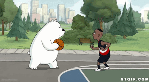 卡通人物打球图片:打球,动漫,篮球