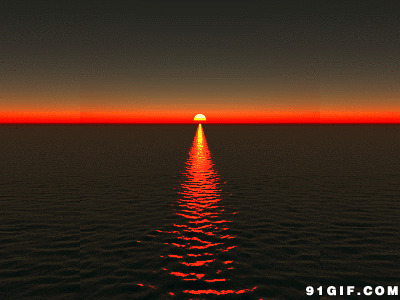 红太阳动态图片:太阳,阳光,唯美