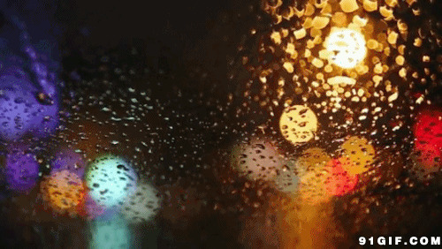 窗外的雨图片:下雨,窗外,唯美