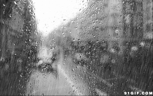 窗外下雨图片:下雨,窗外
