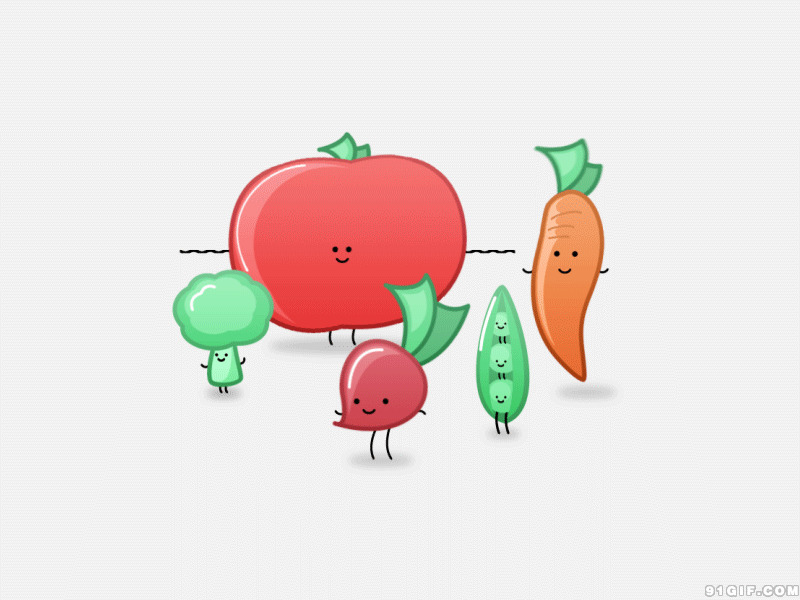 蔬菜水果简笔画图片:水果,蔬菜,胡萝卜