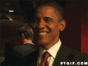 奥巴马搞笑动态表情:奥巴马,