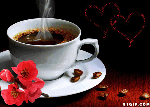 午后咖啡唯美图片:咖啡,唯美,爱心