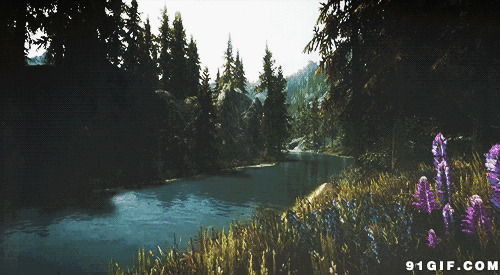 自然美景图片:自然,山湖,美景