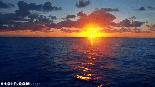 日照海边图片:太阳,照亮,大海